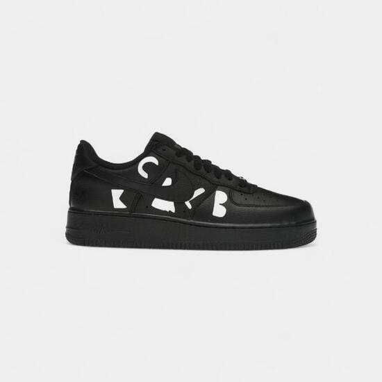 Nike Air Force 1 Low Retro SP BLACK Comme des Garçons Black