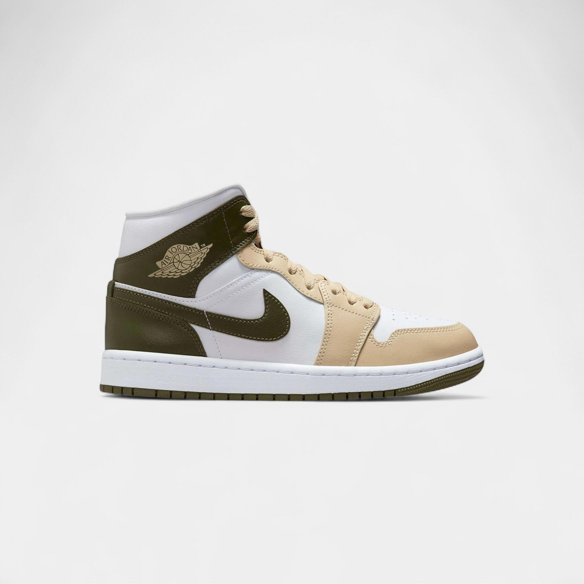 Jordan 1 Mid Military Drab (Women's) 1/3