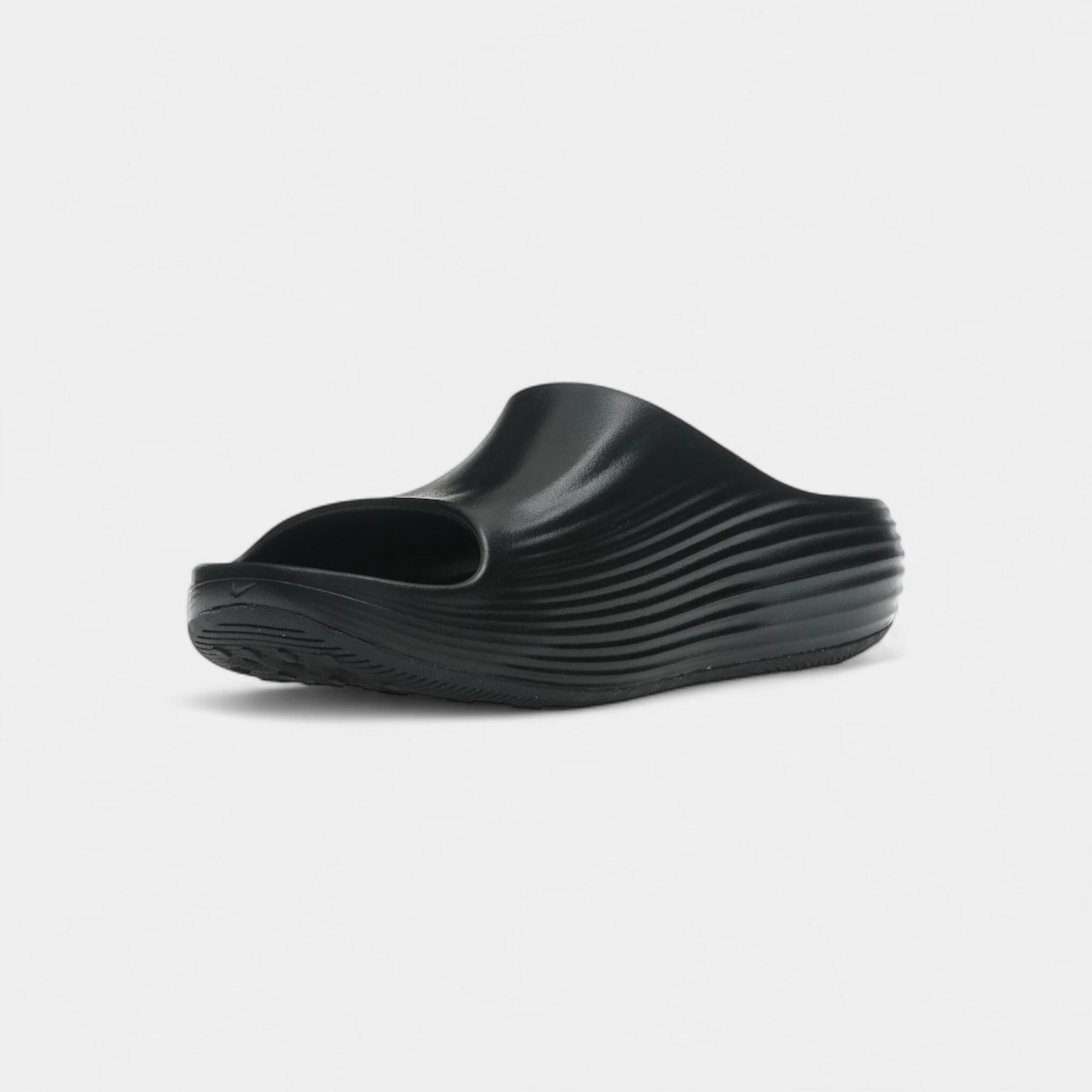 Nike ReactX Rejuven8 Slide Black 3/4