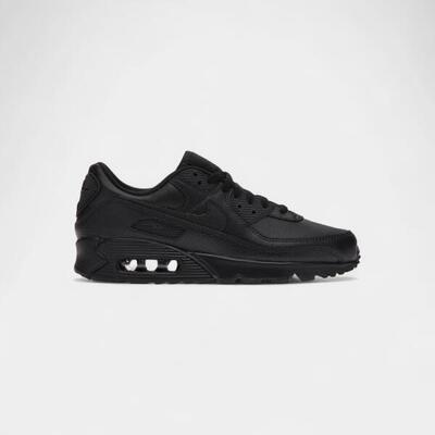 Nike air max 90 leather triple black
