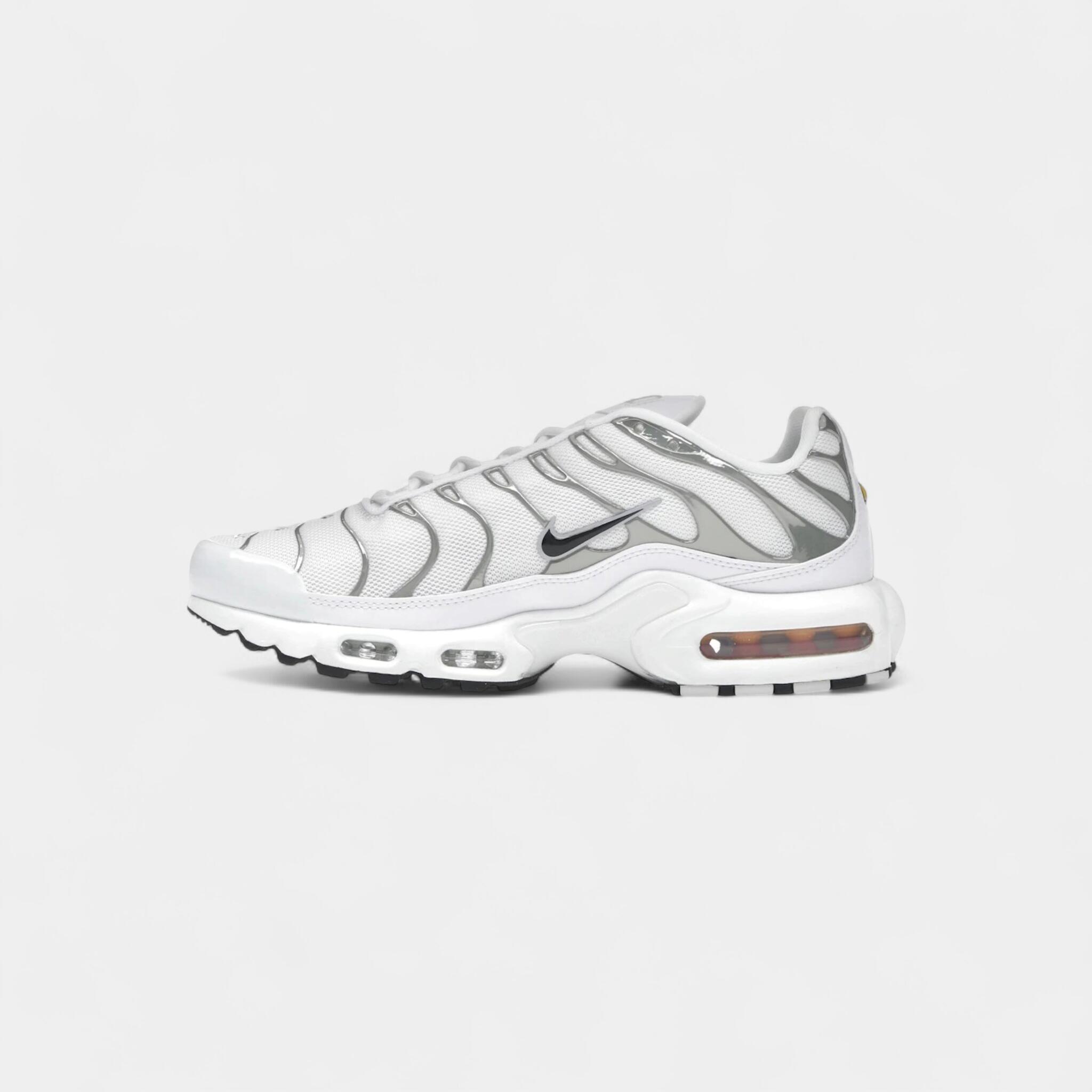 Nike Air Max Plus SE White Metallic Silver (Women's) 4/4