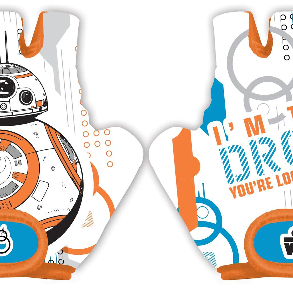 Cycling gloves fingerless Star Wars design for children