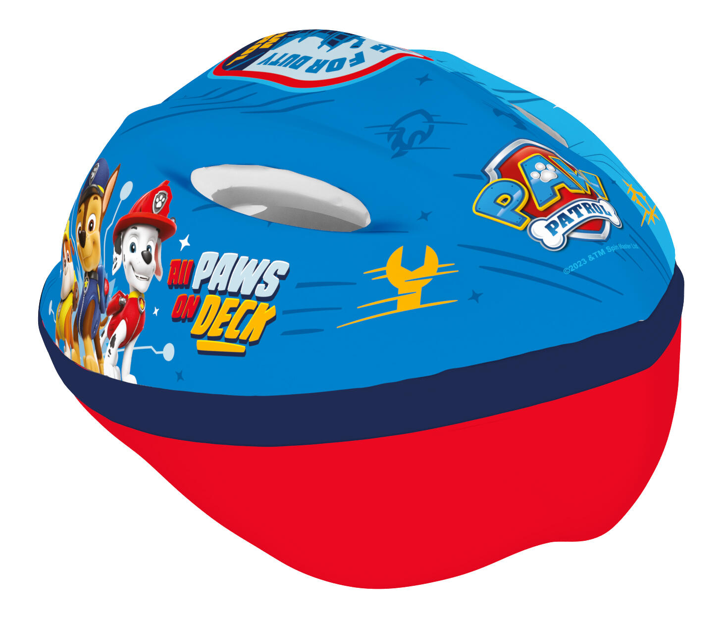 Nickelodeon Kinder Fahrradhelm Paw Patrol Blau Rot 52-56 cm 5/5