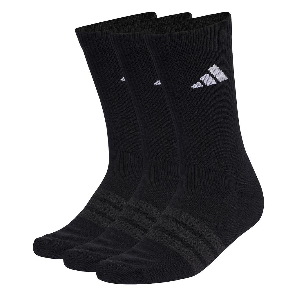 CUSHIONED SPORTSWEAR CREW SOCKS 3 PAIR PACK
