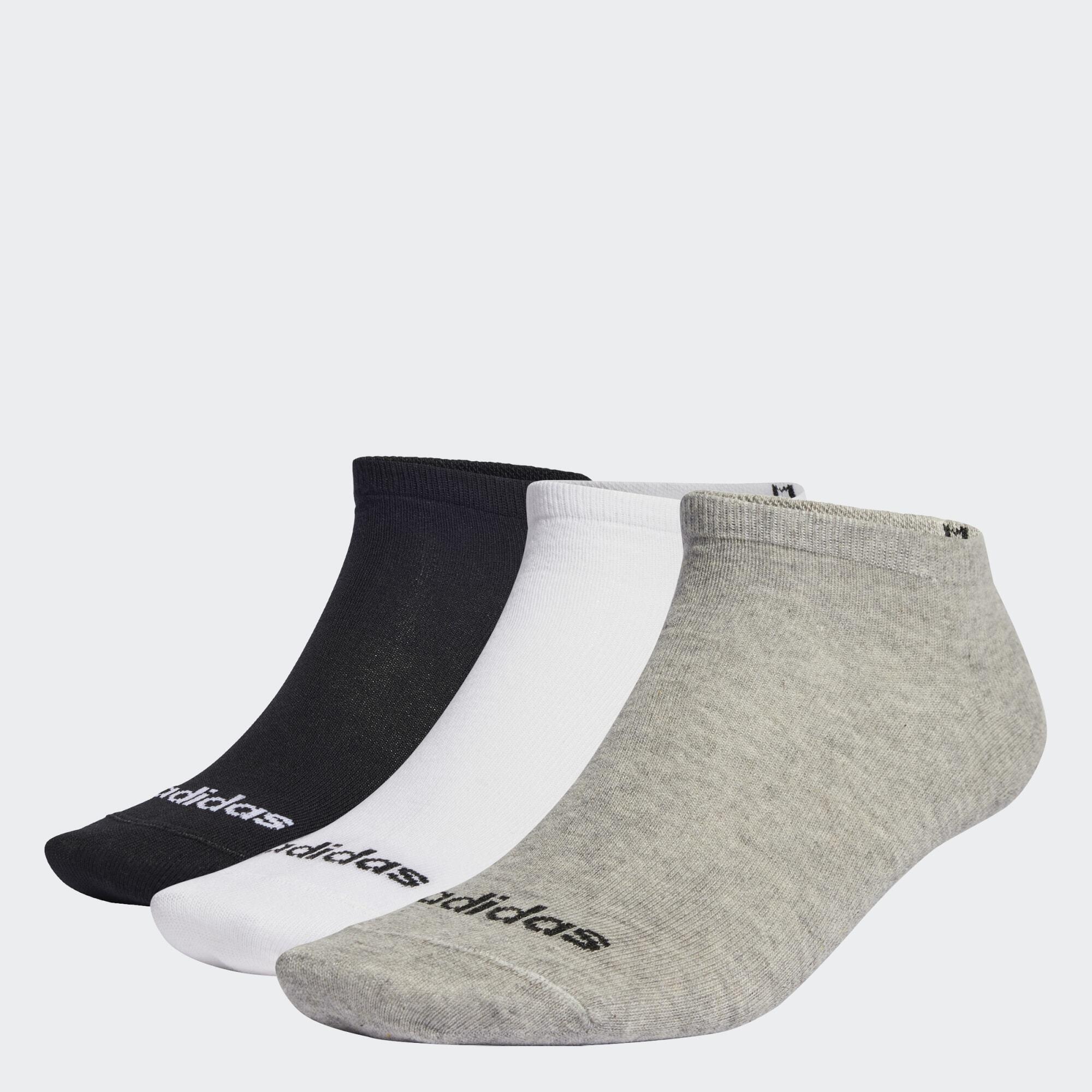 3 pares de meias finas de perfil baixo 2/2