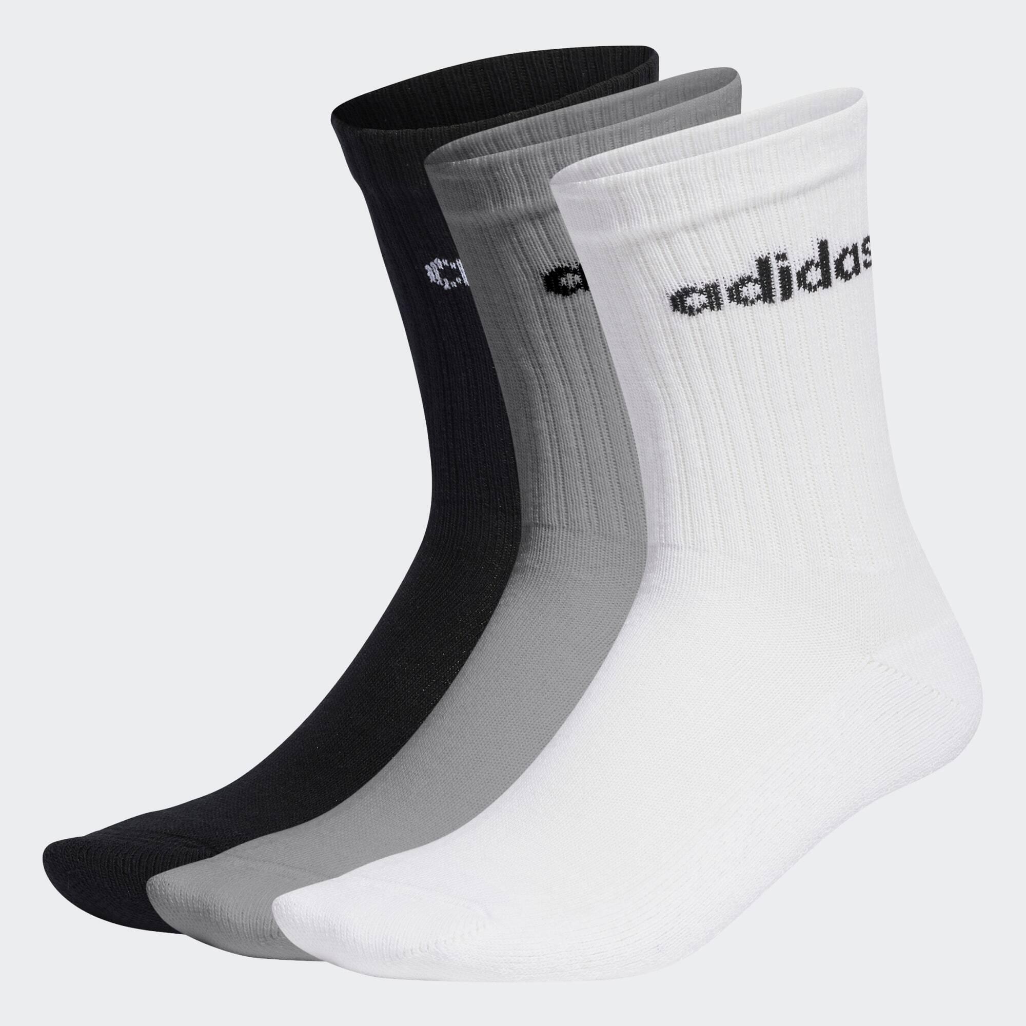 Linear Crew Cushioned Socks 3 Pairs 2/5