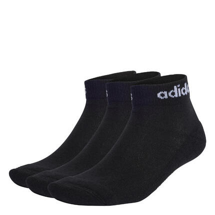Linear Cushioned Ankle Socken, 3 Paar