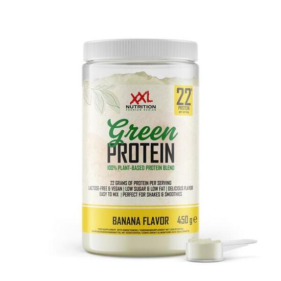 Green Protein - Vegan Eiwitpoeder - Banaan - 450 gram