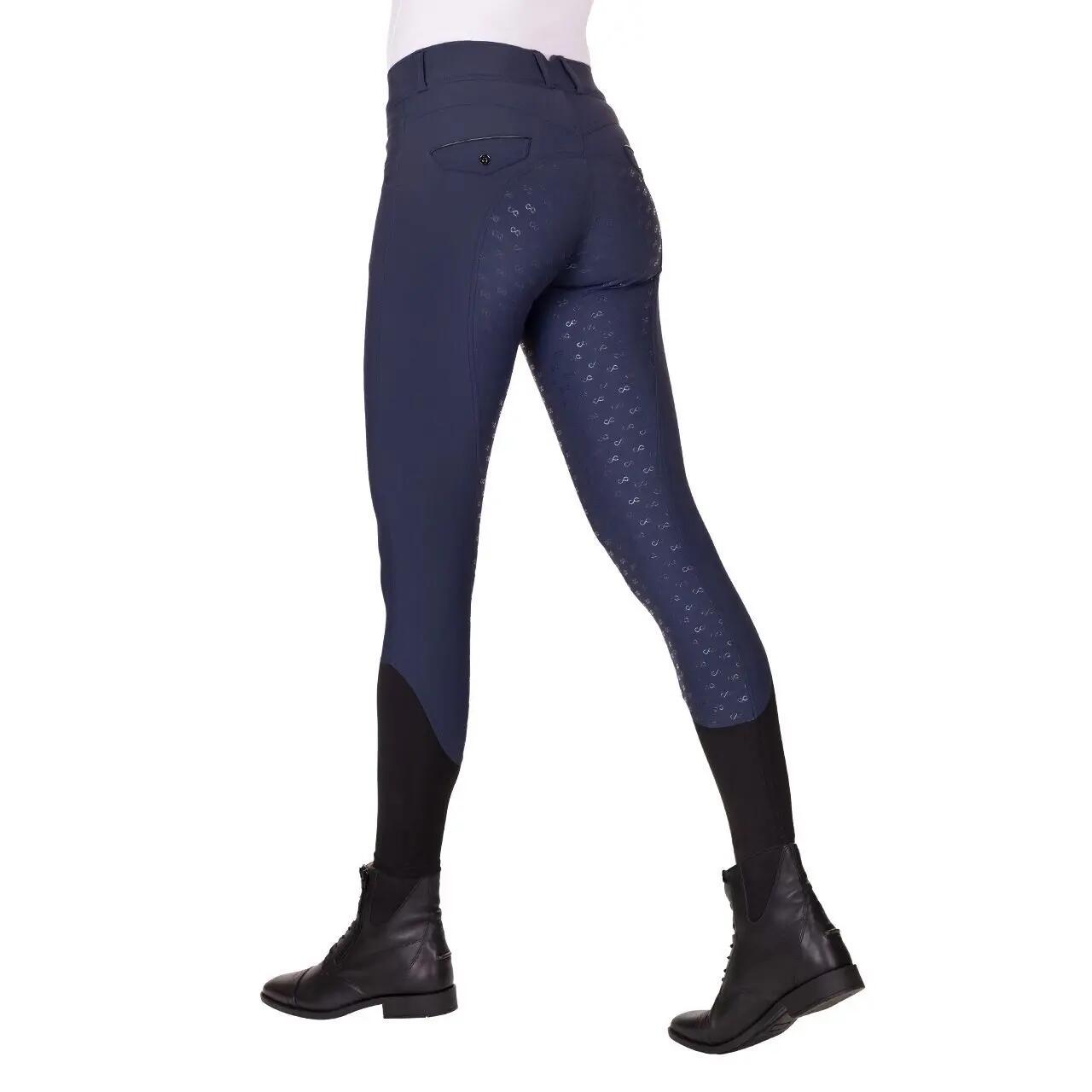 Pantaloni da equitazione full grip da donna Presteq PerformNow 6/7