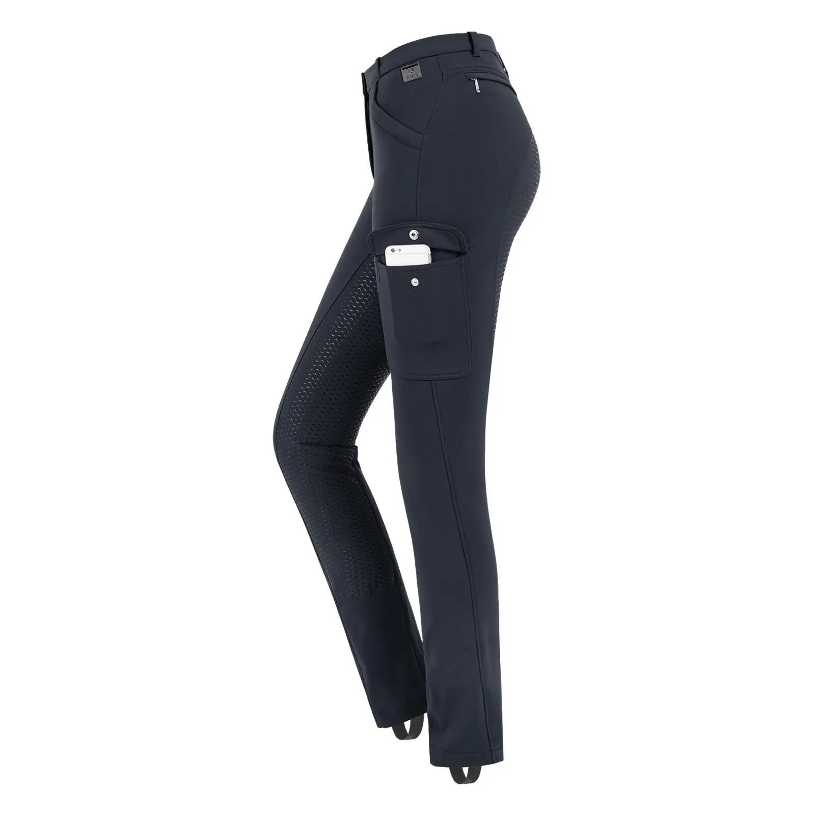 Pantalon équitation full grip cargo femme ELT Micro Jodhpur 4/5