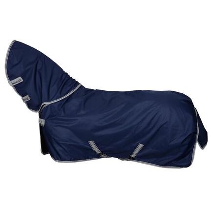 Couverture d'extérieur pour cheval imperméable avec couvre-cou complète Bucas Fr