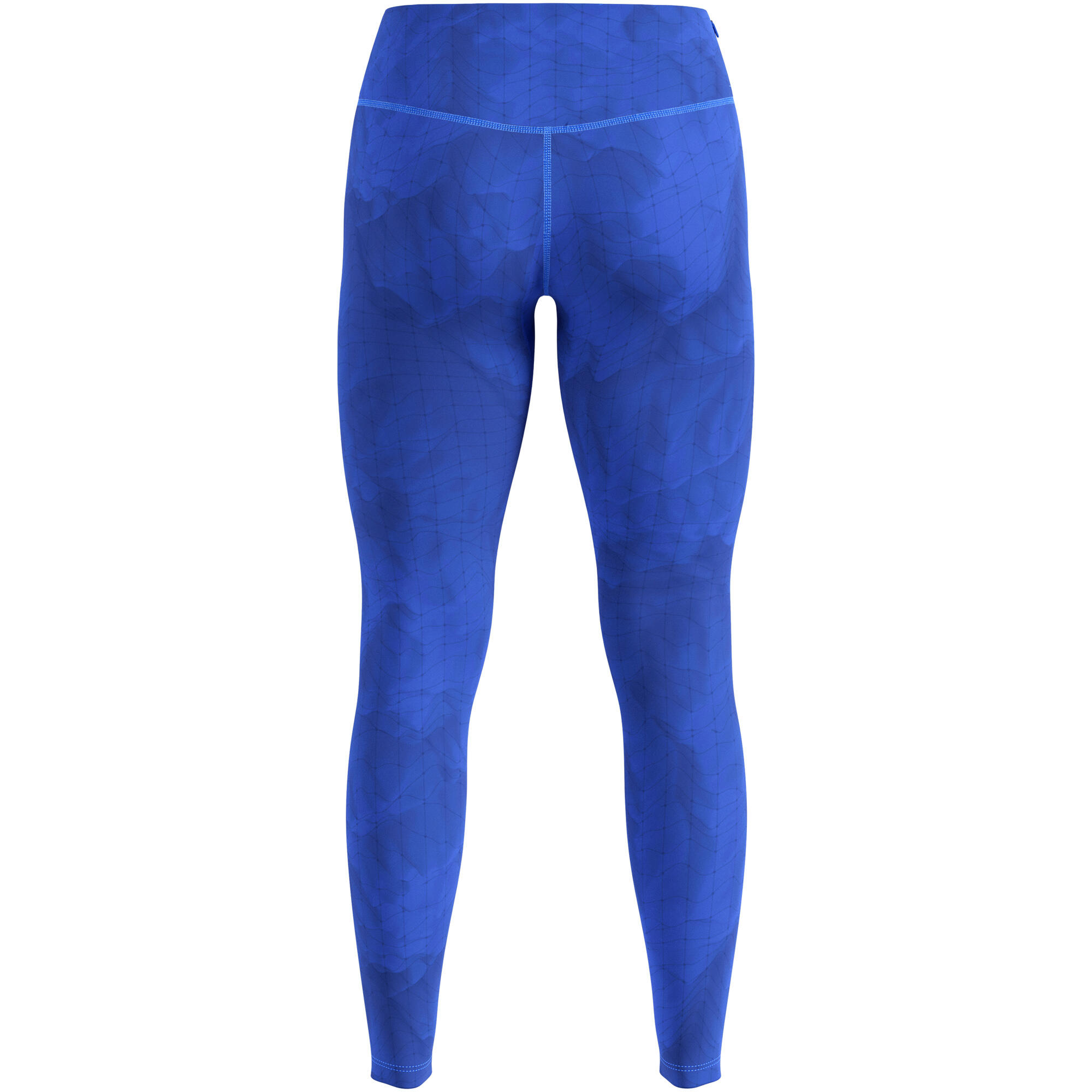 Legginsy tech. damskie ODLO Tights ZEROWEIGHT PRINT 2/2