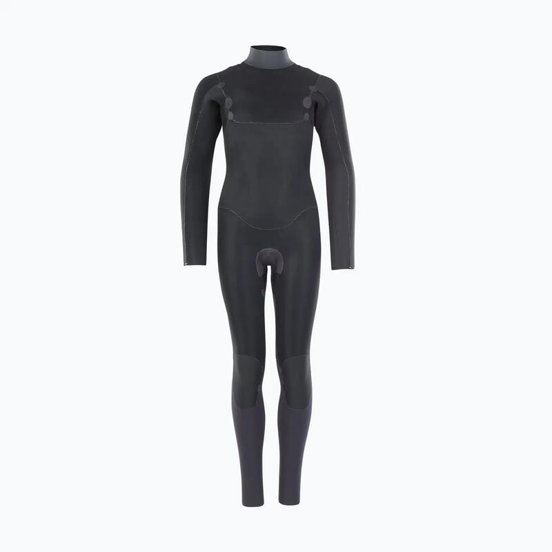 Spumă de surfing pentru copii ION Capture 4/3 Front Zip Jr albastru oțel/roșu