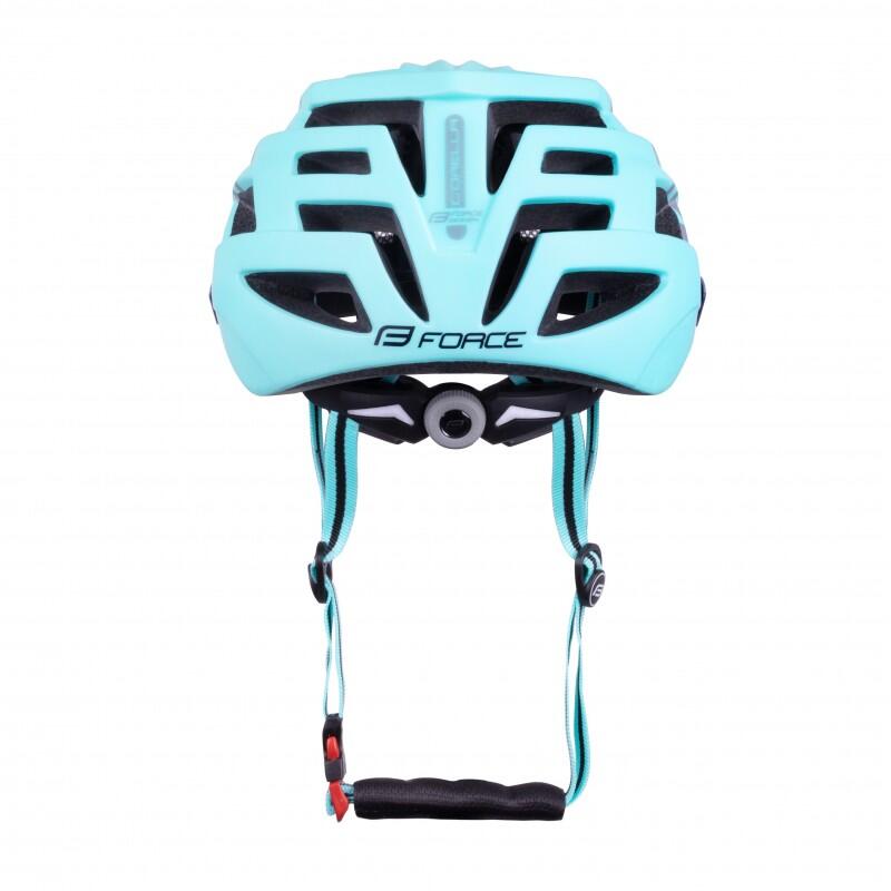 Capacete Force Corella MTB cinza/turquesa 4/5