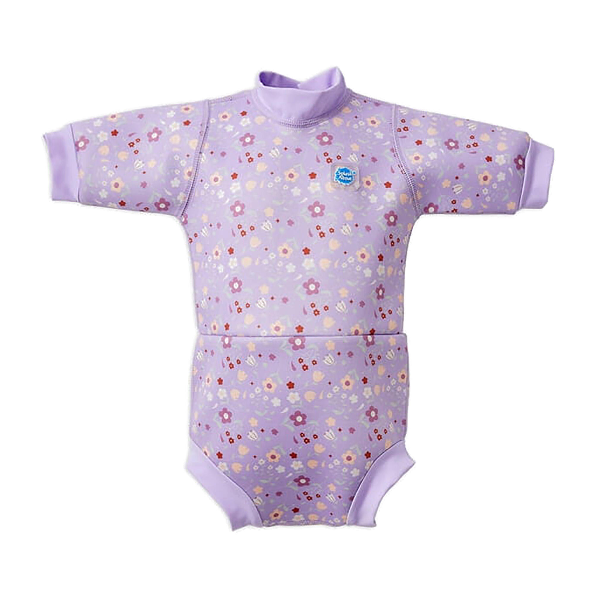 Pianka do pływania dziecięca Splash About Happy Nappy 1 mm lilac spring 5/5