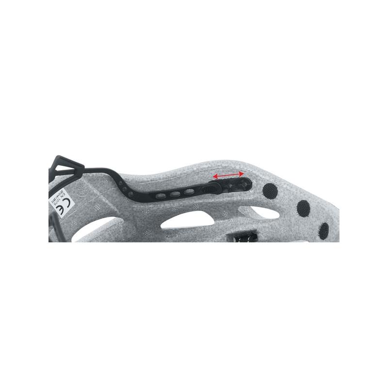 Casca Force Road, fluo/alb/rosu S-M 54-58 cm
