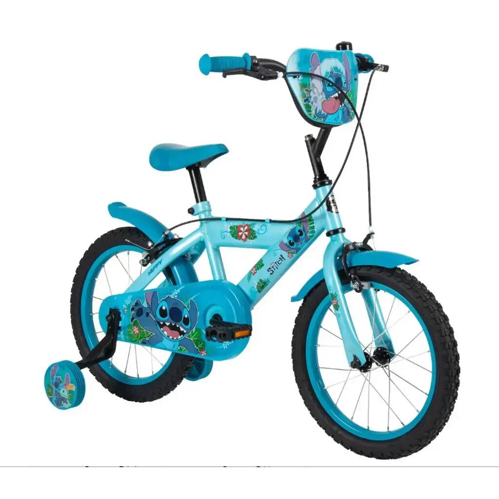 Huffy Disney Stitch 14" Kid’s Bike, aged 4-6 years, Blue