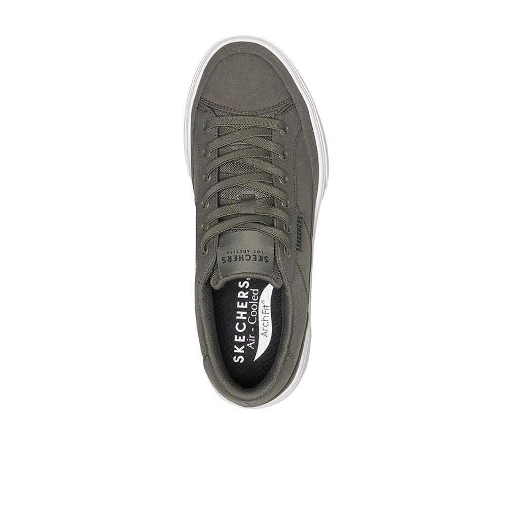 Tênis Skechers Masculinos Arch Fit Arcade Verdes 3/4