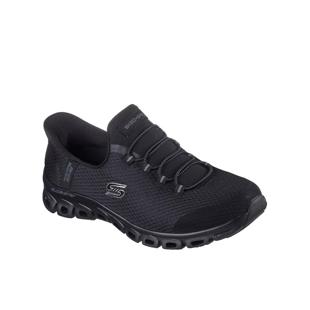 Tênis pretos Skechers Skide-Step Pursuit 2/4