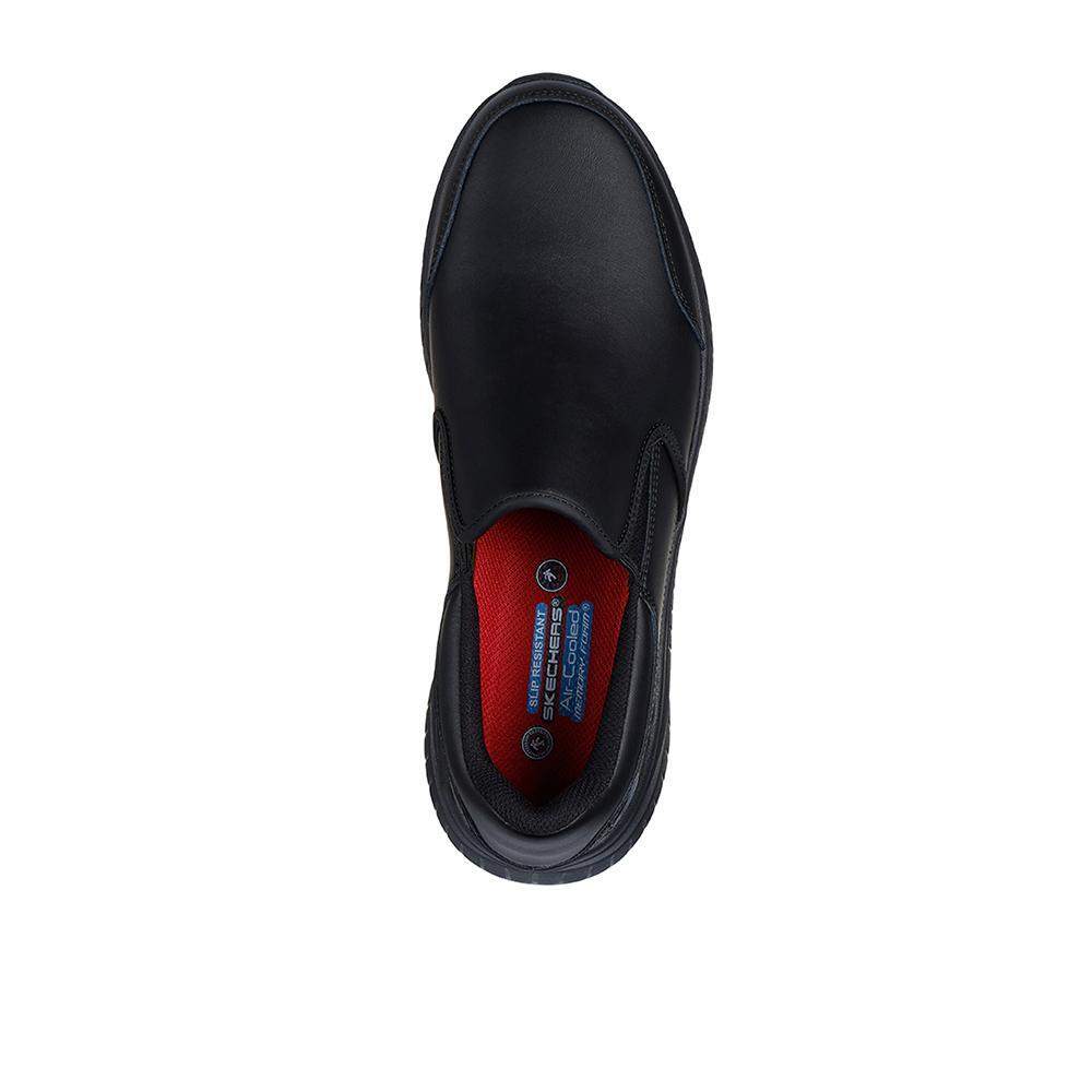 Tênis Pretos do Esquadrão Masculino Skechers Chaos SR Rockrath 3/4