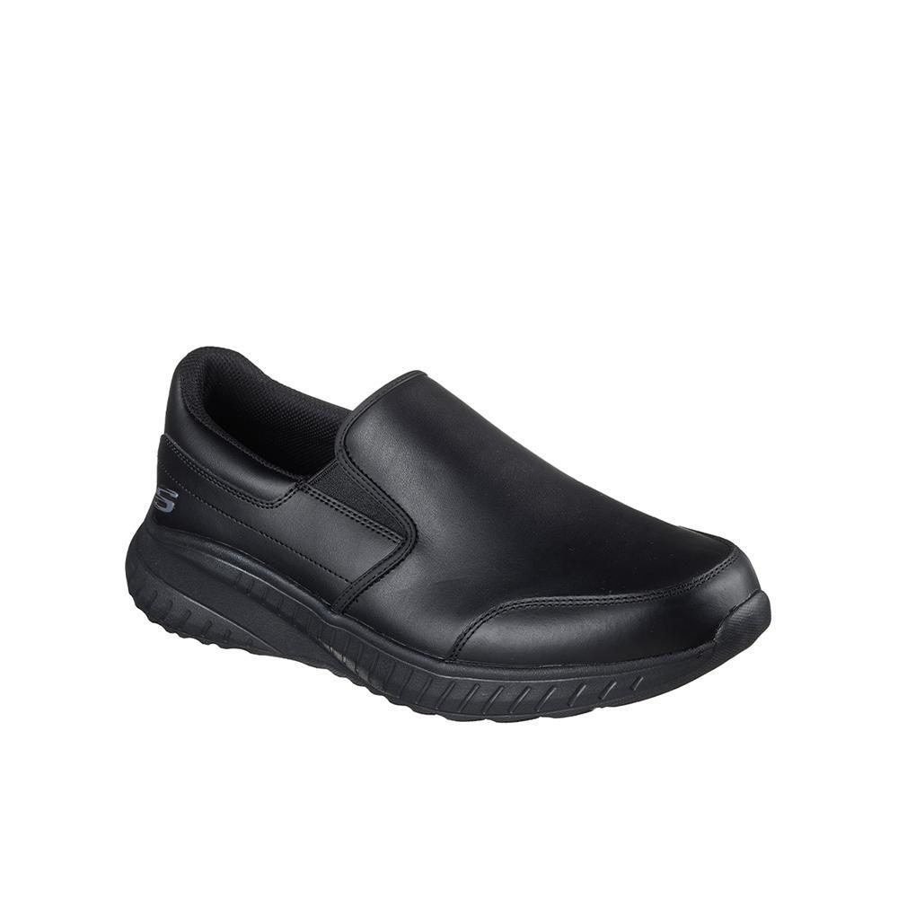 Tênis Pretos do Esquadrão Masculino Skechers Chaos SR Rockrath 2/4