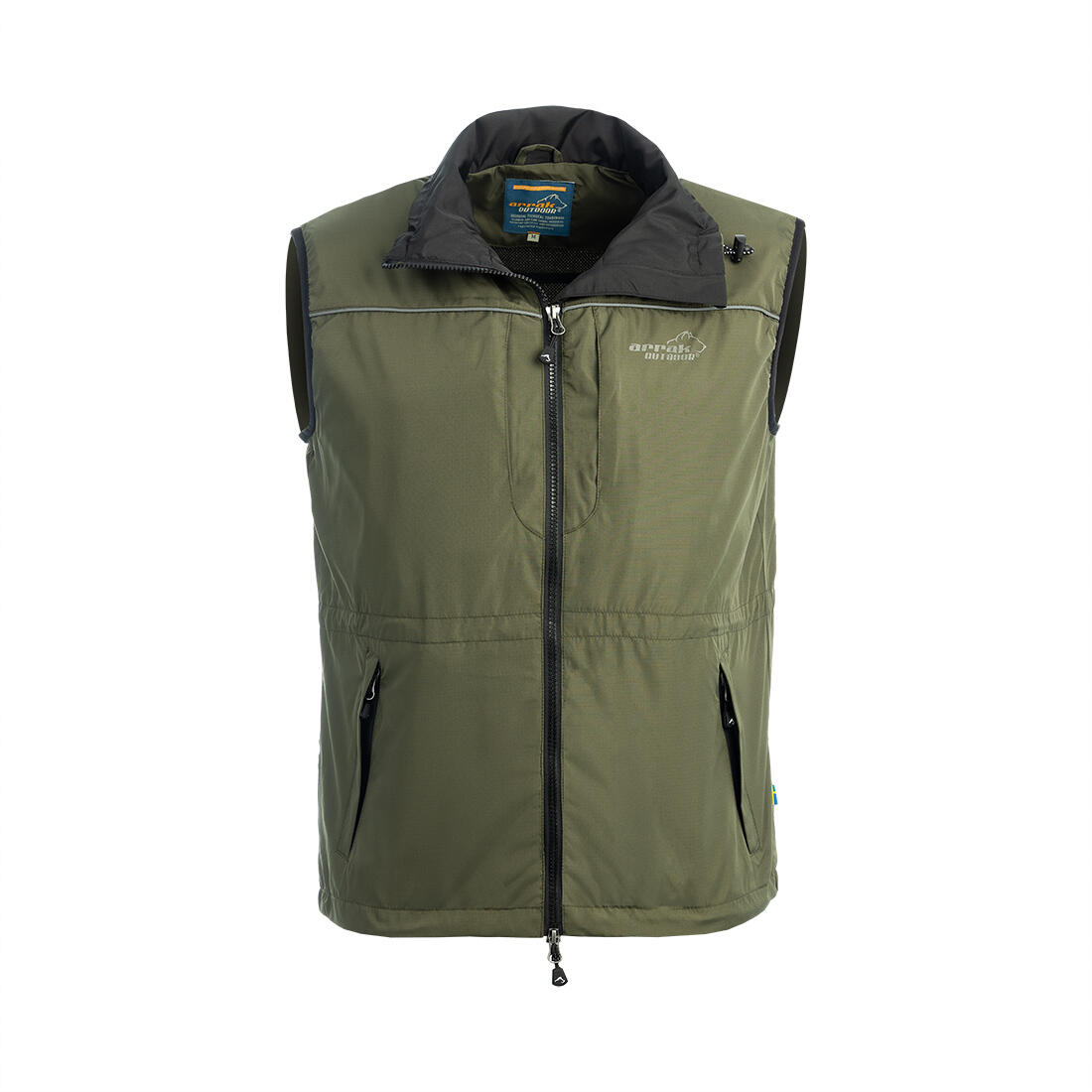 Gilet Jumper pour homme olive 2/7