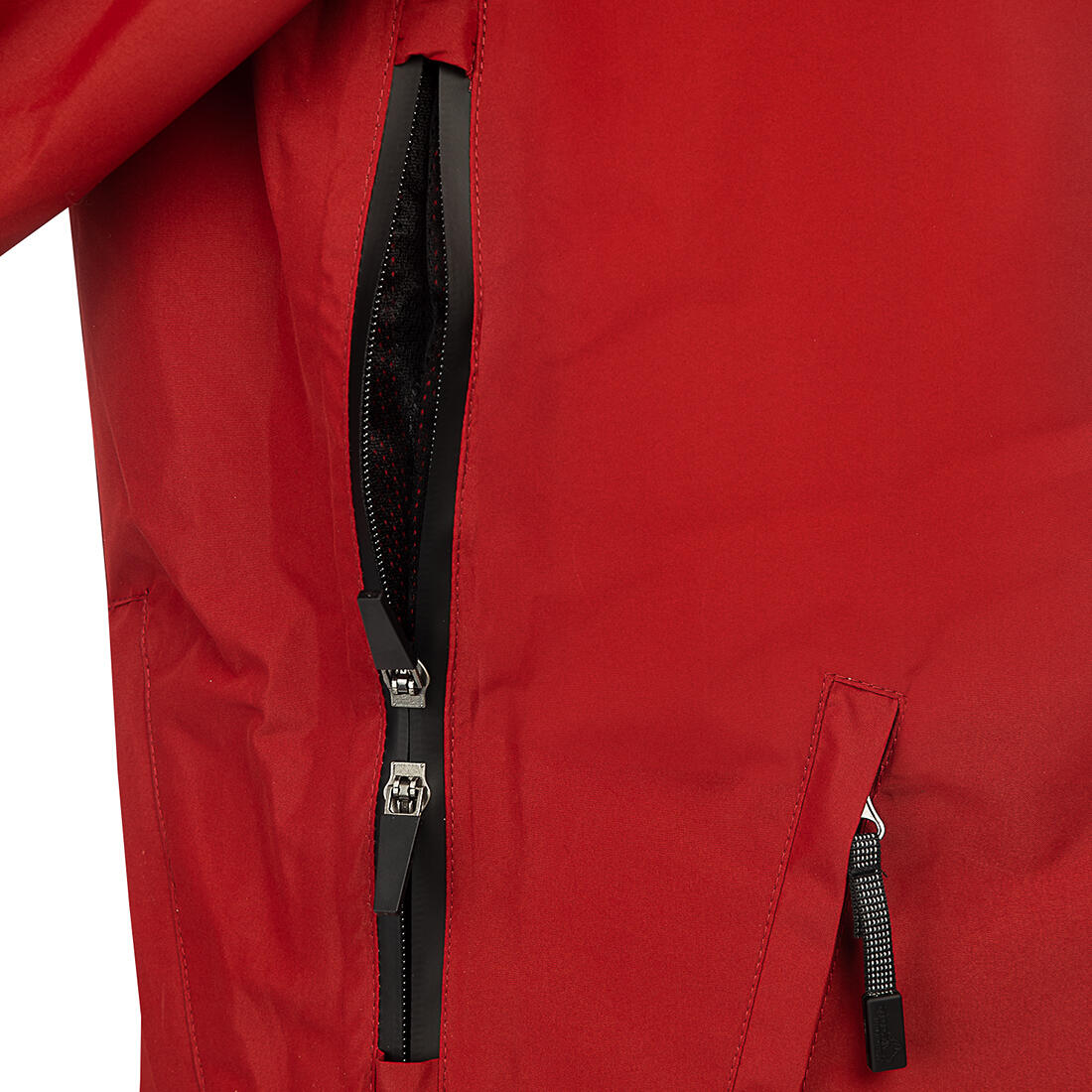 Veste de pluie pour femme rouge 5/7