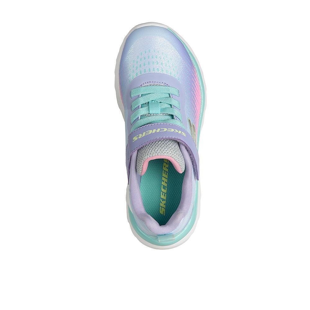 Zapatillas Skechers Niña Boundless morado 3/4