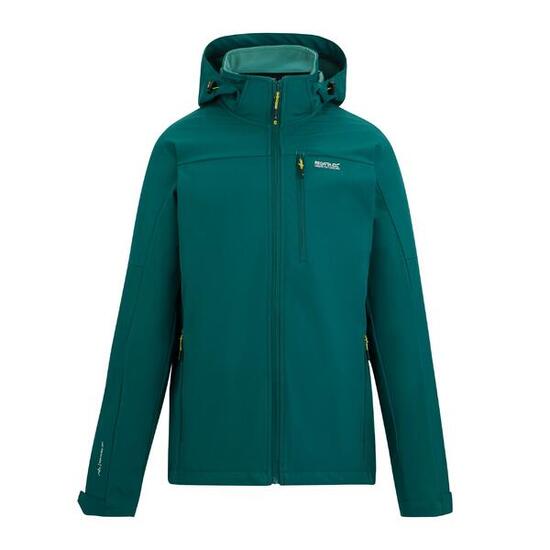 Veste Softshell Imperméable ARANA Homme (Vert Sarcelle)