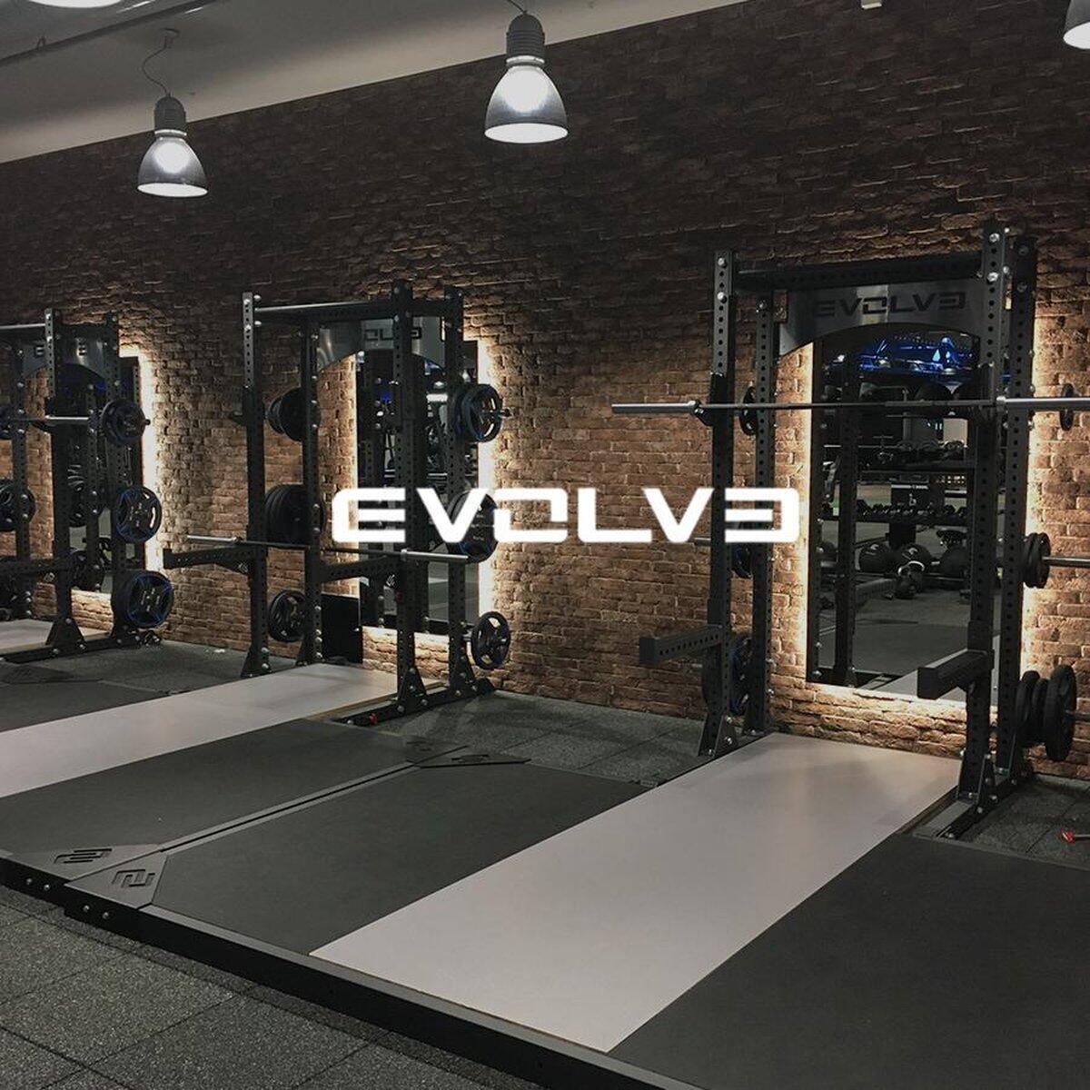 Banc de musculation - Banc developpé couché olympique - Evolve Fitness 3/4