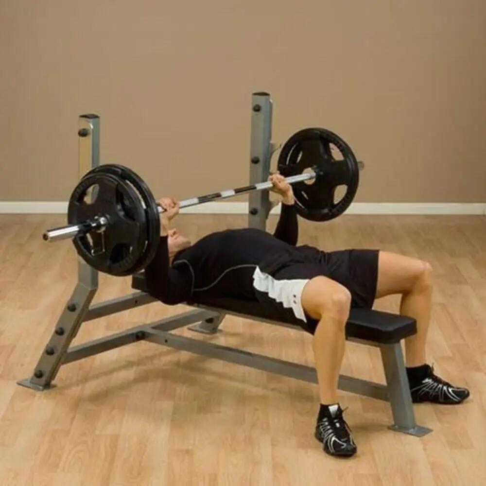 Flat bench press halterbank (Olympic) - SFB349G 2/4