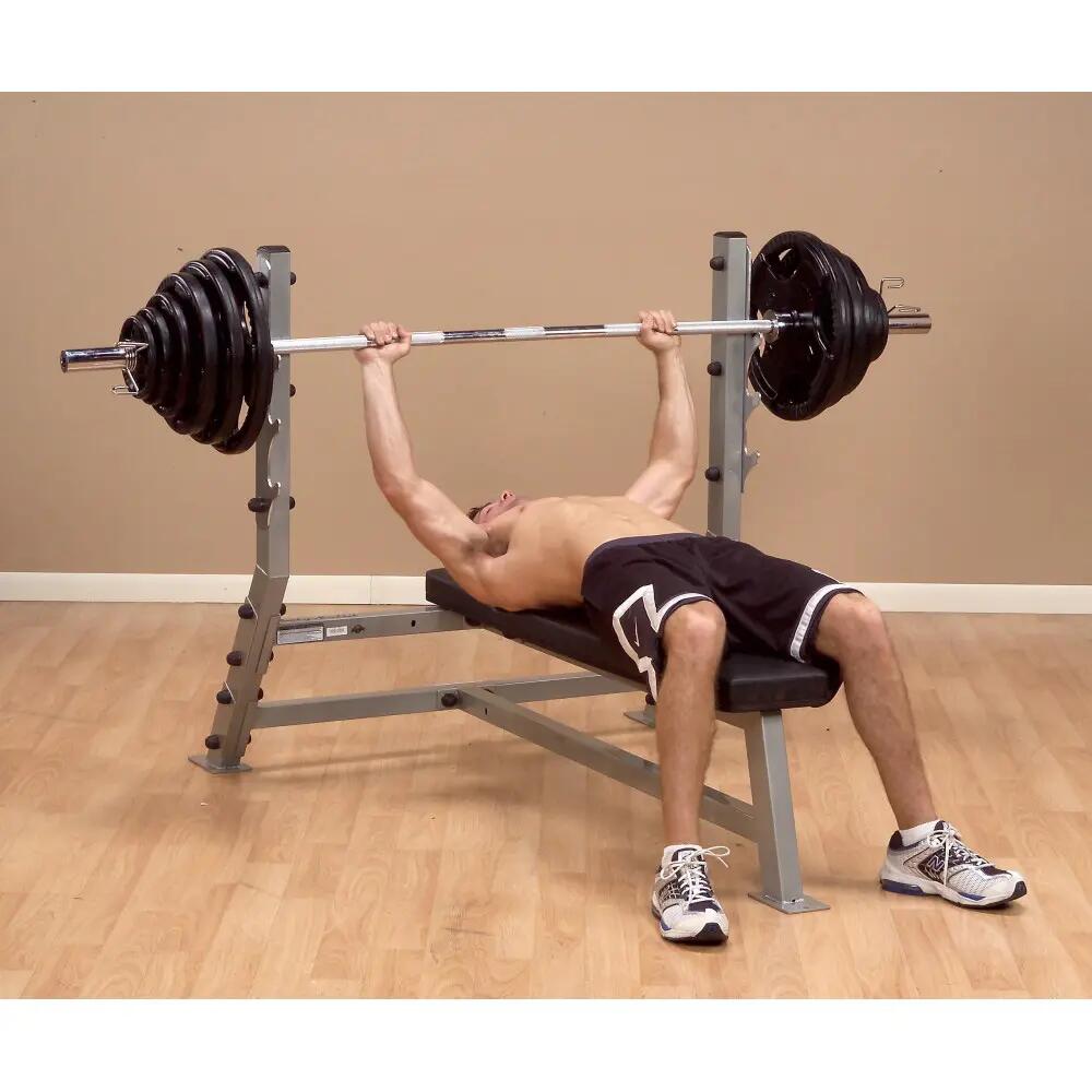 Flat bench press halterbank (Olympic) - SFB349G 4/4