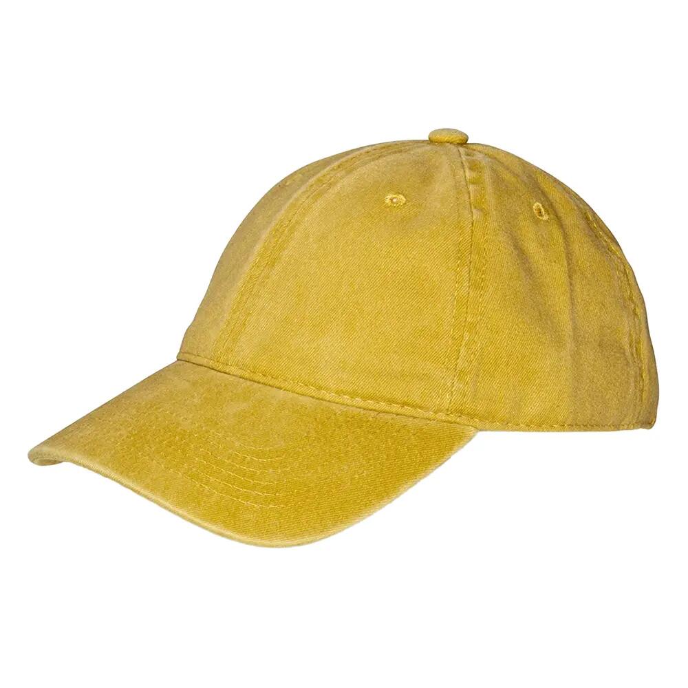 Cappellino Da Baseball Cotone Result Headwear Core Senape Vintage 3/3