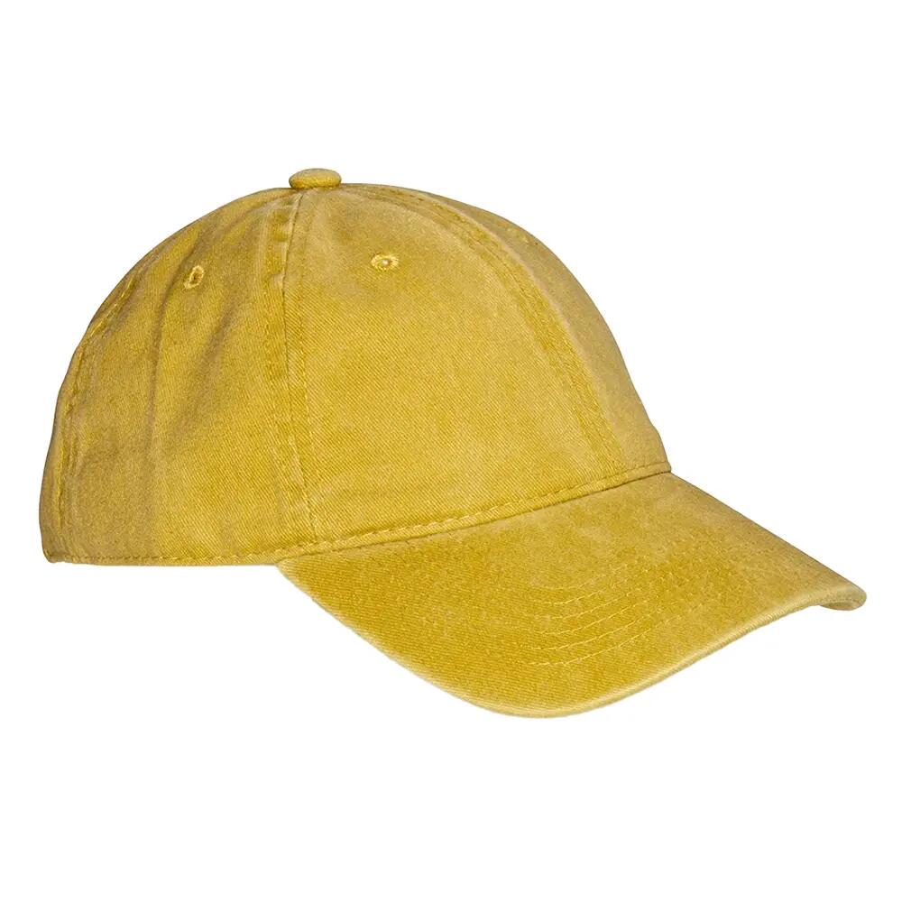 Cappellino Da Baseball Cotone Result Headwear Core Senape Vintage 2/3