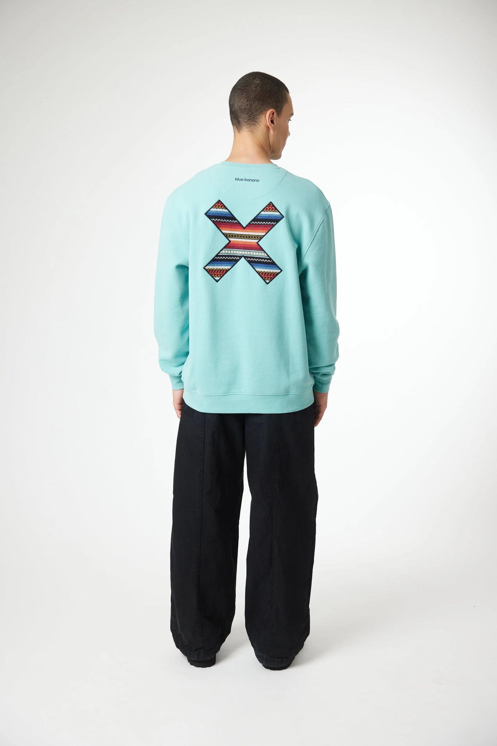Sudadera Blue Banana Acqua de Algodón 100% Orgánico 2/7