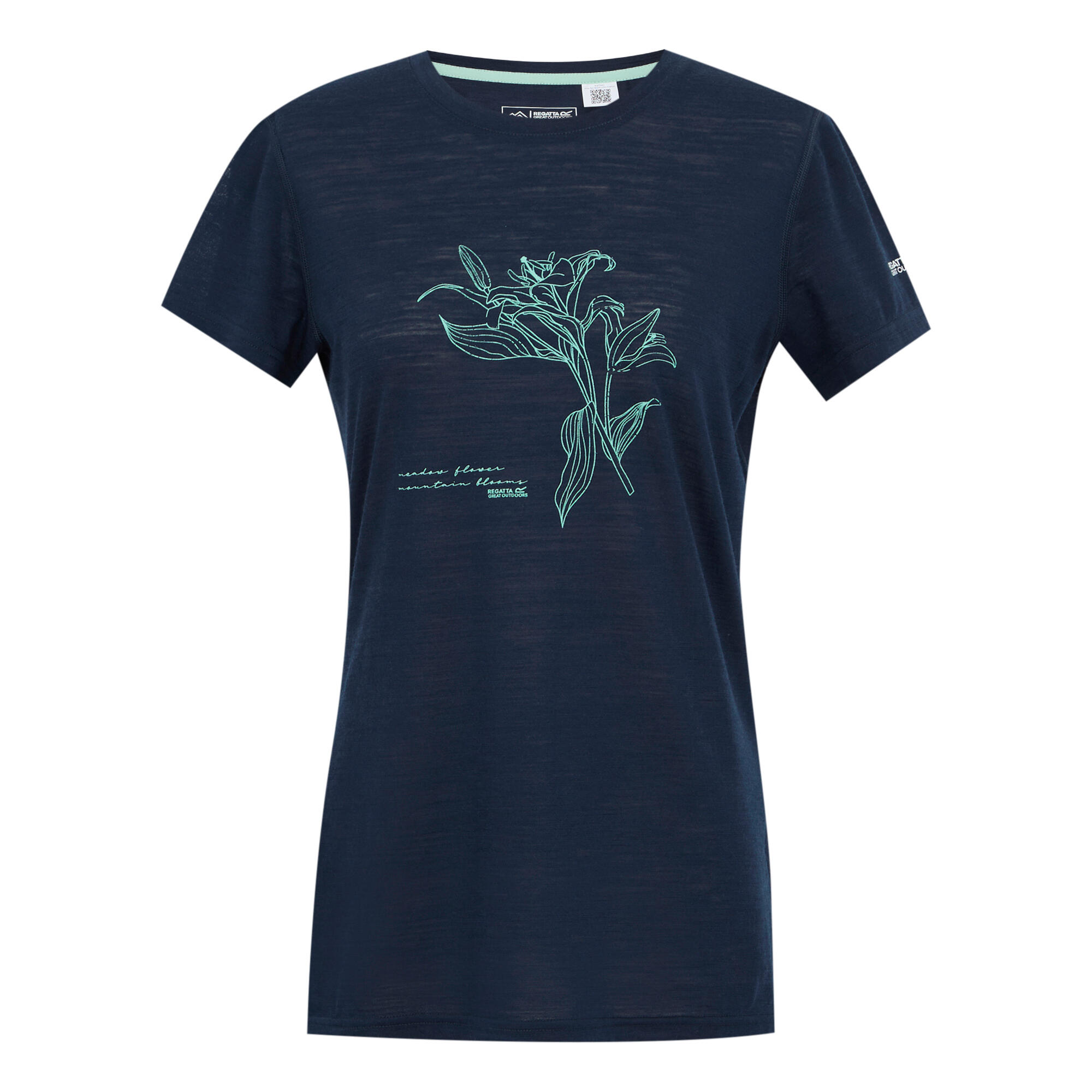 Tricou Drumeții În Natură Regatta Escade Imprimeu Floral Femei