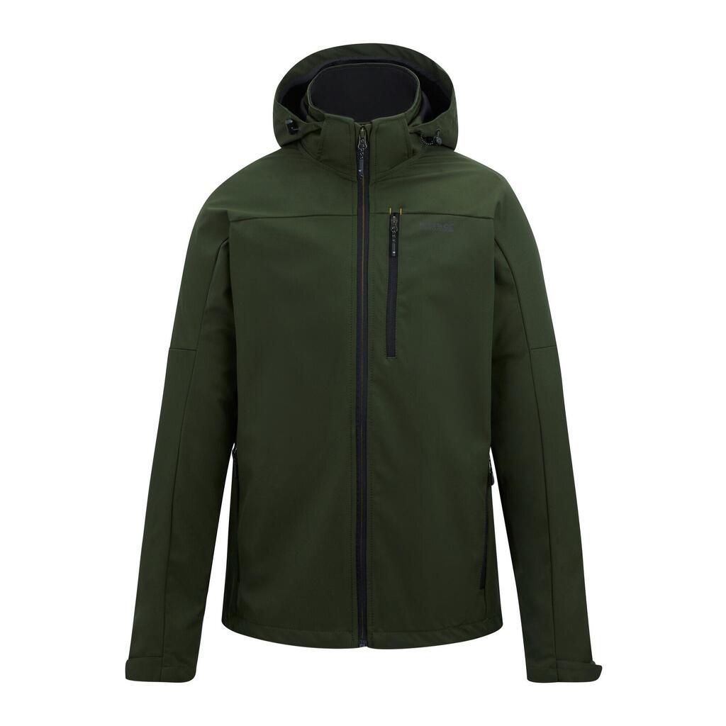 Mens Arana Waterproof Soft Shell Jacket (Dark Khaki)