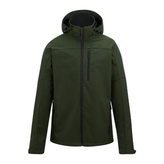Veste Softshell Imperméable ARANA Homme (Kaki Foncé)