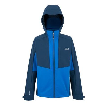 Veste Softshell HEWITTS Homme (Bleu Plongée / Denim Sombre)