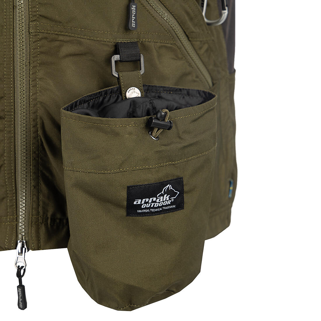 Gilet de compétition pour femme olive 6/6