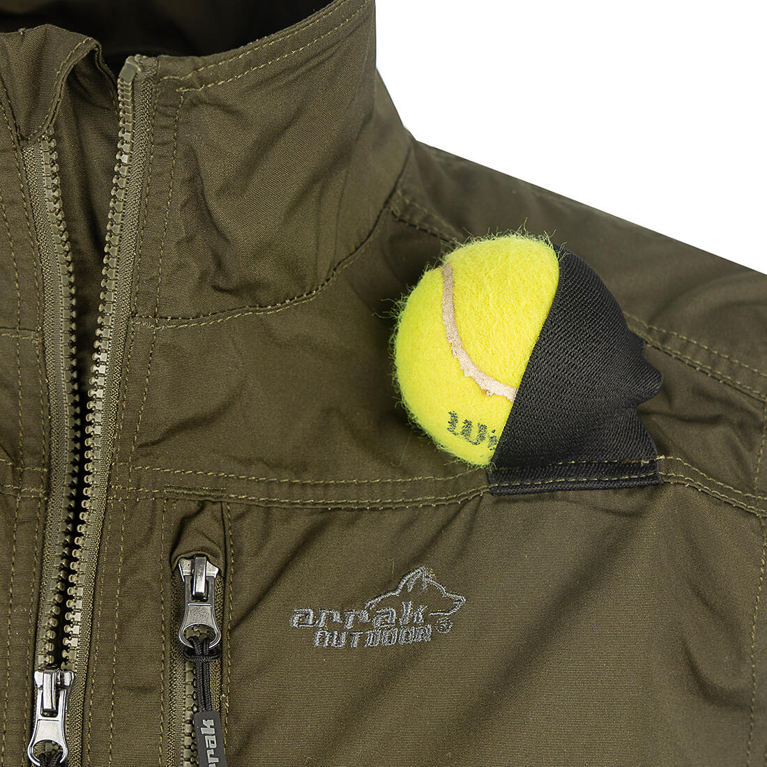Gilet de compétition pour femme olive 4/6