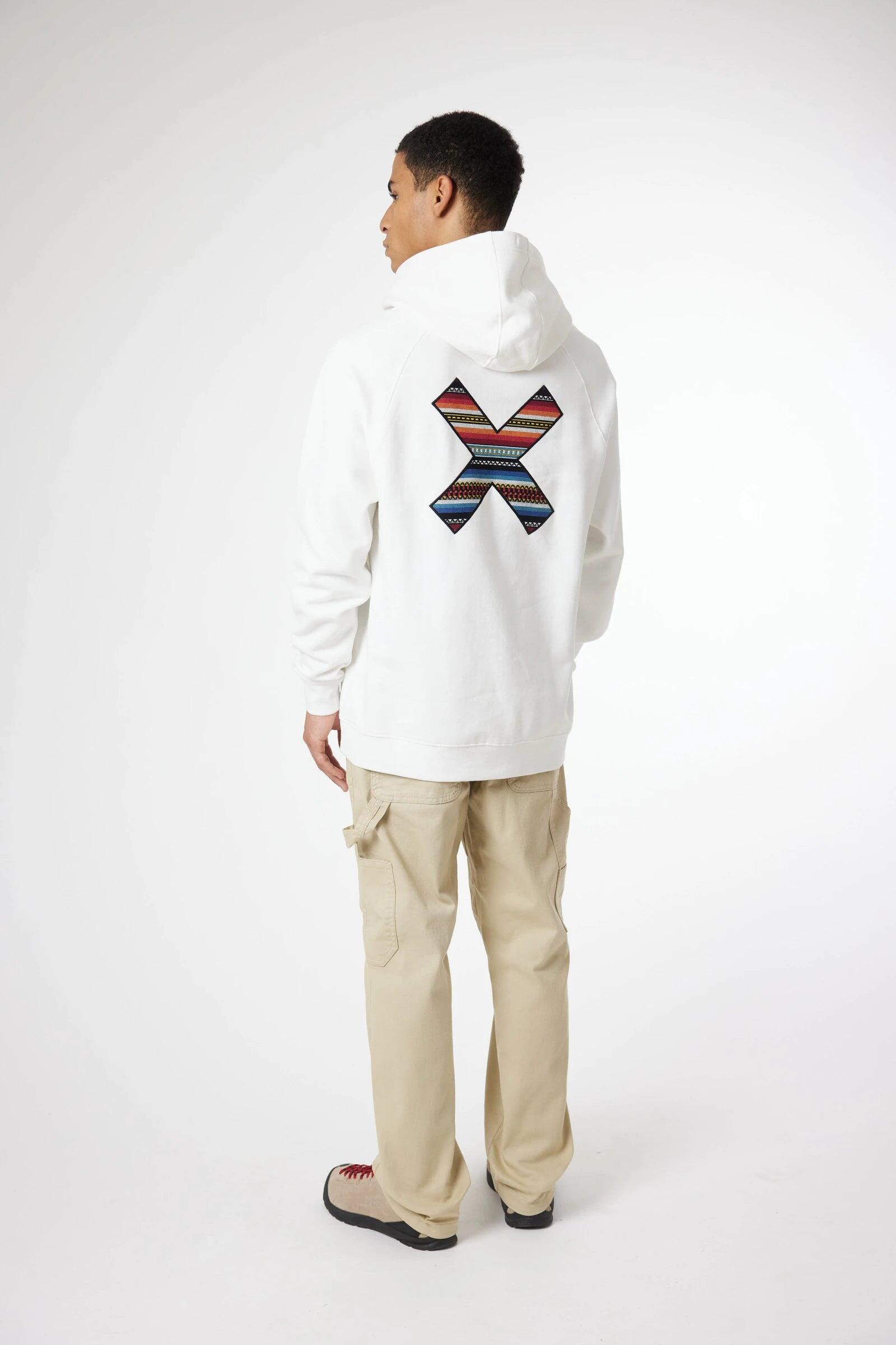Sudadera con Capucha Blue Banana Blanco Roto de Algodón 100% Orgánico 2/7
