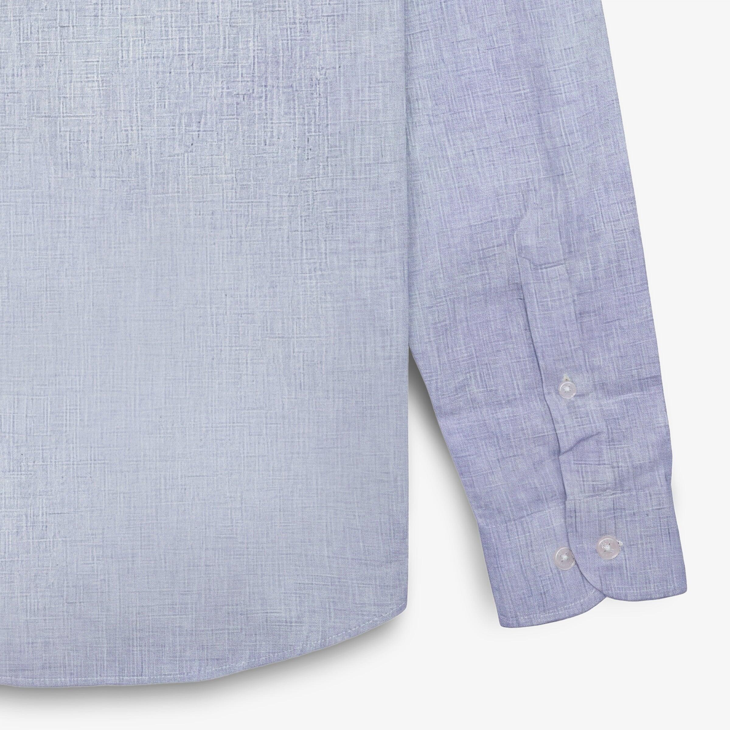 Camicia a maniche lunghe color malva 4/5