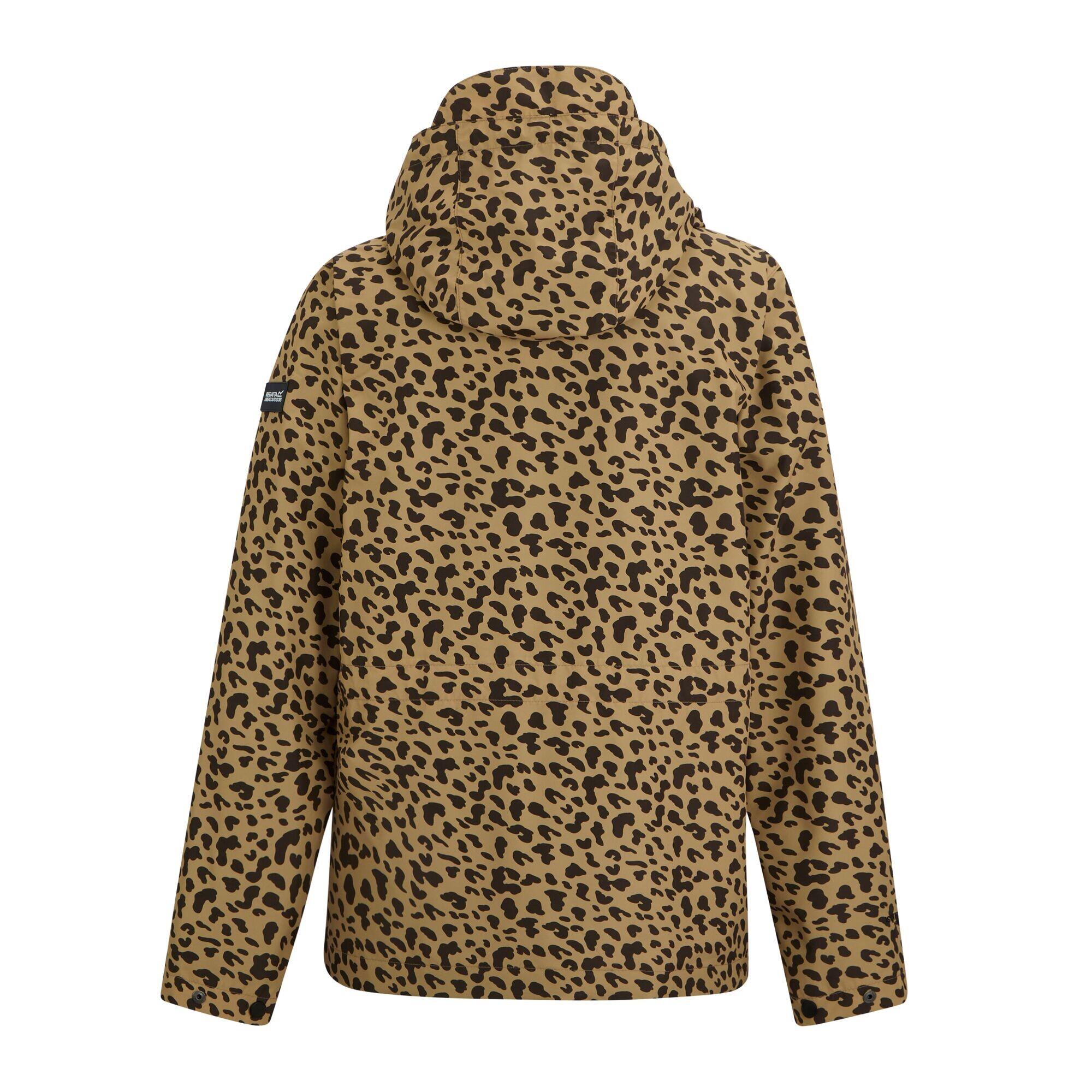 Veste Imperméable Motif/style Imprimé Léopard BAYLETTA Femme (Beige Léopard) 2/5