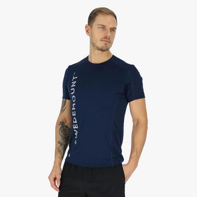T-Shirt Sintetica Maniche Corte Allenamento Uomo Asciugatura Rapida