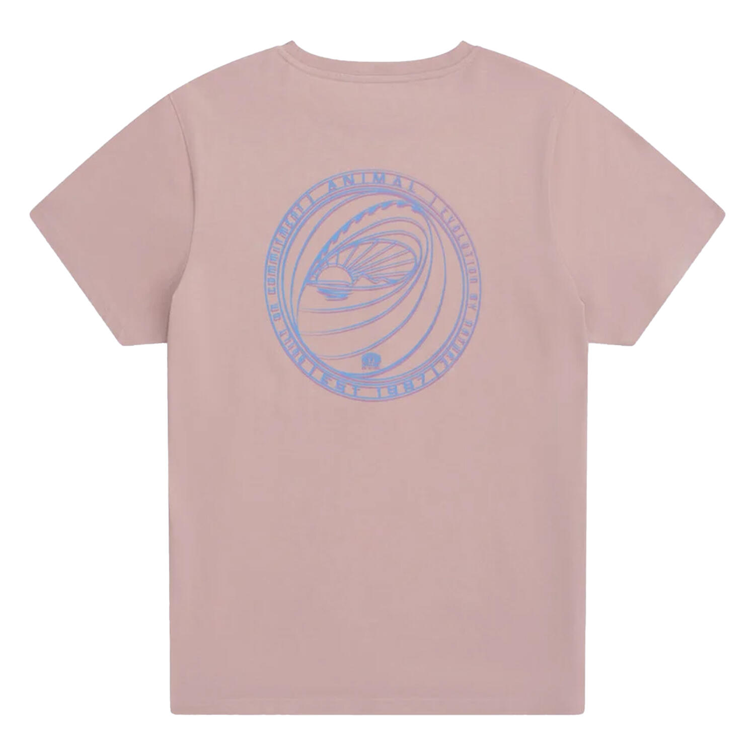 "Jacob" TShirt für , Rückseitiger Aufdruck Herren Pink 3/5