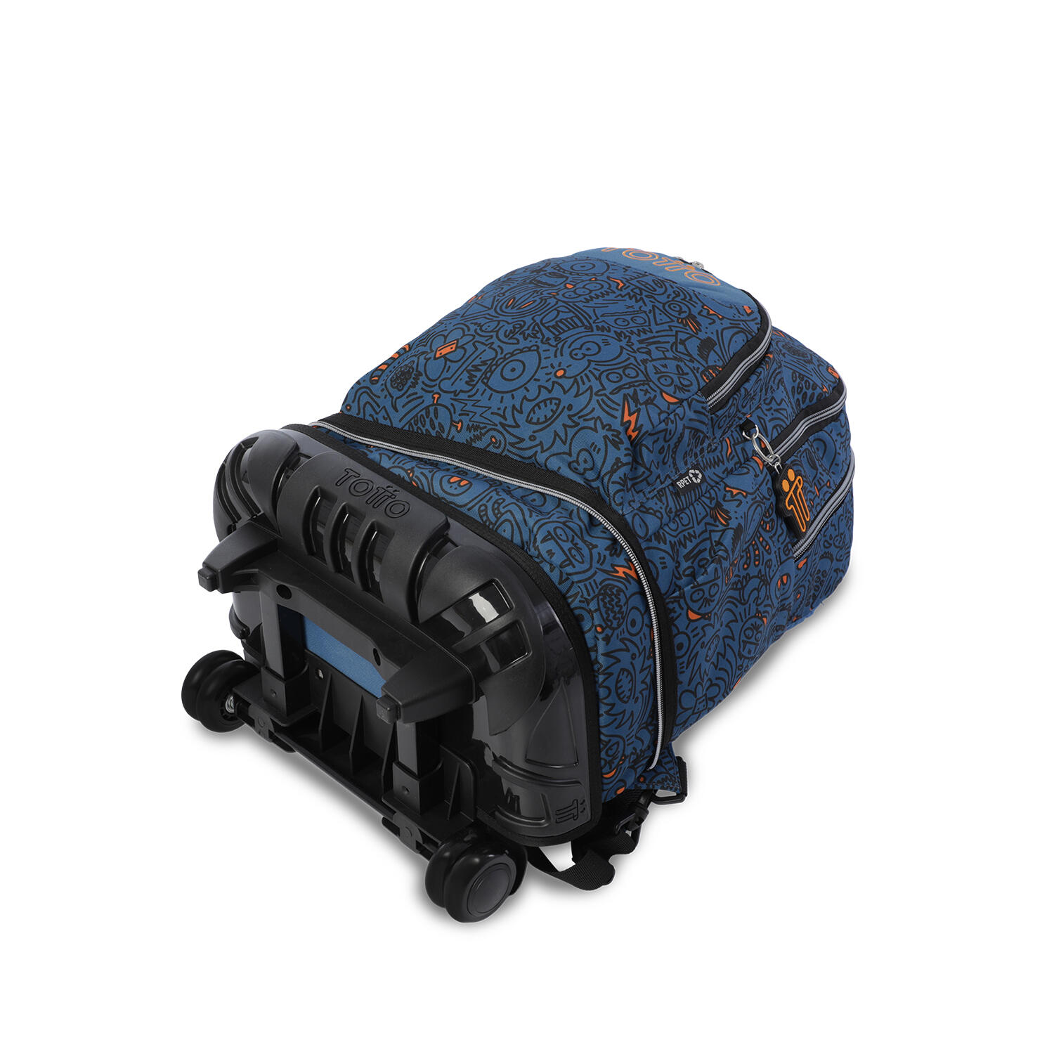 Totto Mochila escolar ruedas Tiza Desmontable Grafer Poliéster 32 x 45.5 x 18 c 5/5