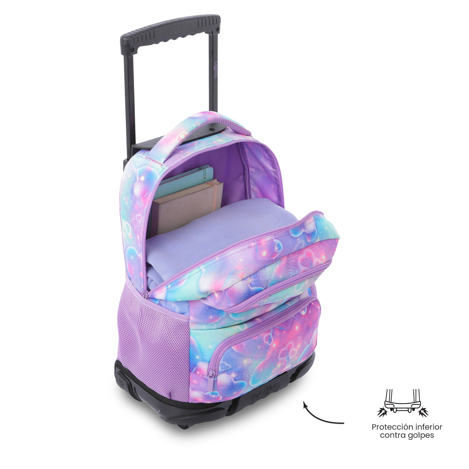 Totto Mochila infantil ruedas SKL L Korina Poliéster 32 x 45.5 x 18 cm 5/5