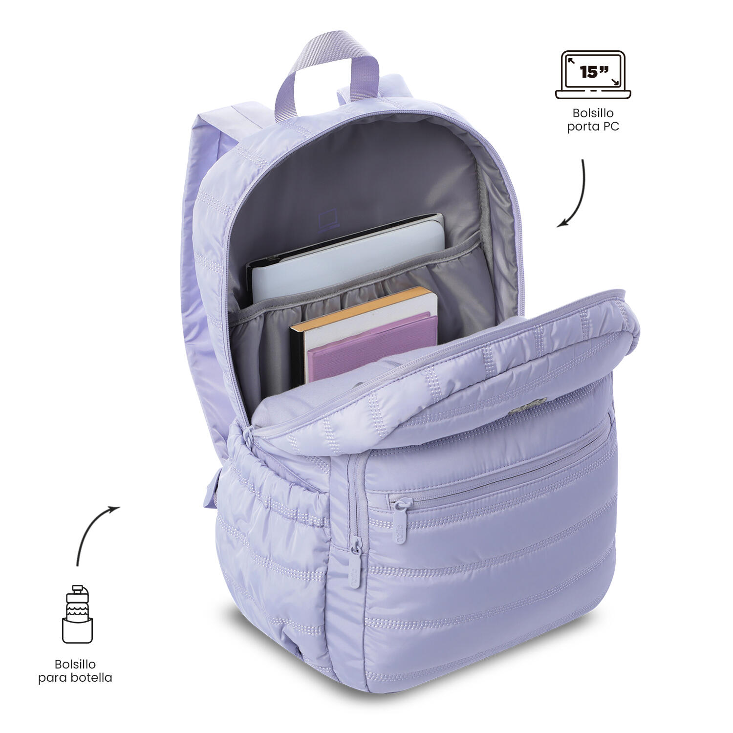 Totto Mochila urbana Moxi Cosmic Sky Poliéster 24.8 x 31 x 7.5 cm 5/5