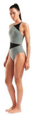 Maillot de Bain Arena Mesh Angle Vert Femme 5/5